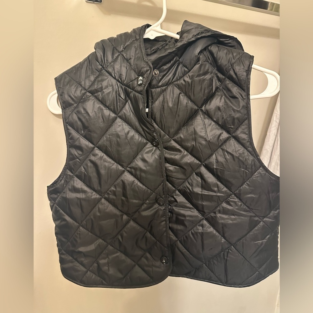 Zara Black Quilted Jacket
